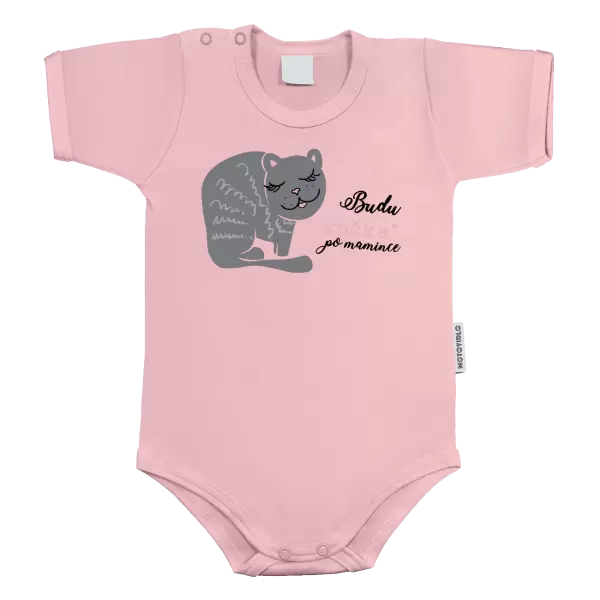 Dětské body Budu kočka po mamince