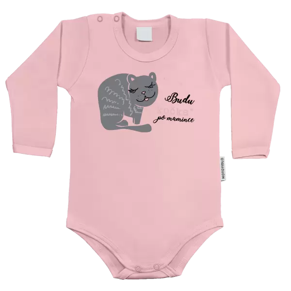 Dětské body Budu kočka po mamince