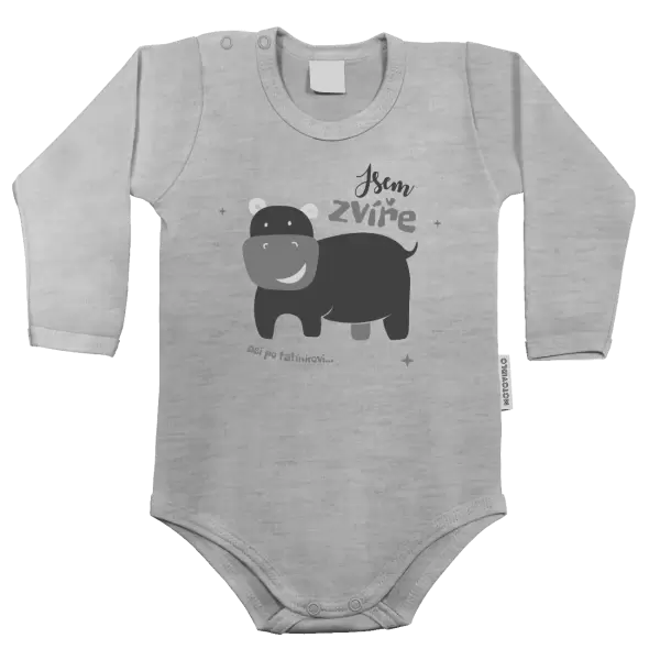 Dětské body Jsem zvíře po tatínkovi