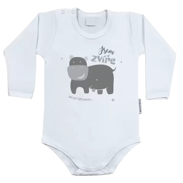 Dětské body Jsem zvíře po tatínkovi