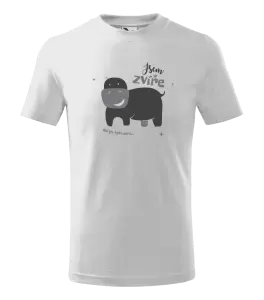 Dětské tričko Jsem zvíře po tatínkovi