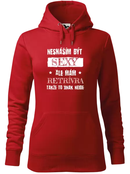 Dámská mikina Nesnáším být sexy, ale mám...