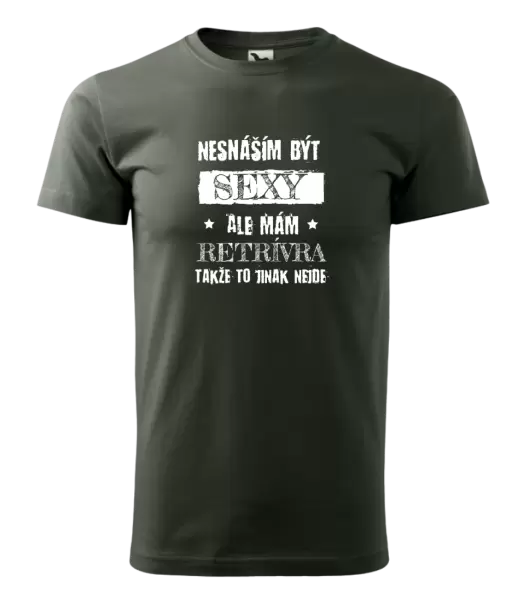 Pánské tričko Nesnáším být sexy, ale mám...