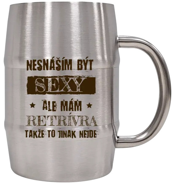 Nerezový chladicí půllitr Nesnáším být sexy, ale mám...