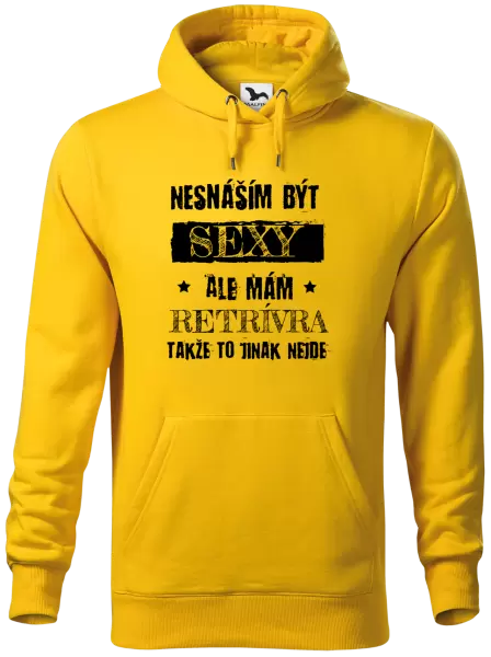 Pánská mikina Nesnáším být sexy, ale mám...