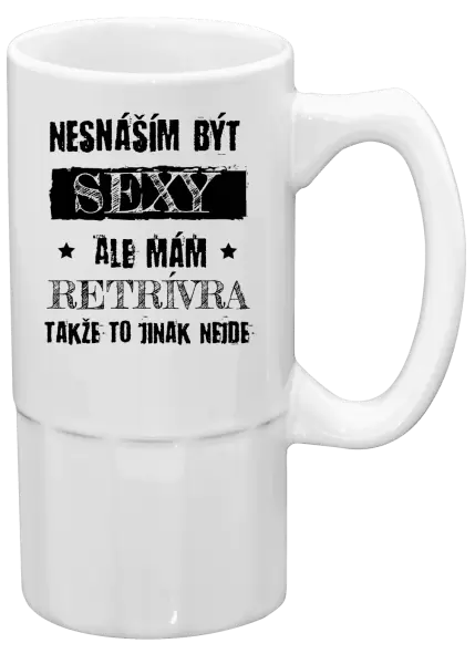 Půllitr Nesnáším být sexy, ale mám...