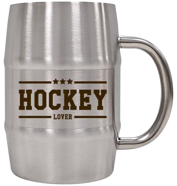 Nerezový chladicí půllitr Hockey lover