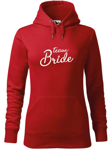Dámská mikina Team bride - nápis