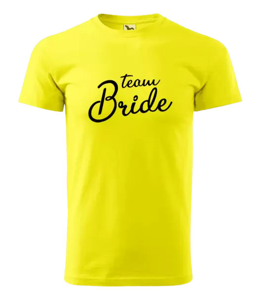 Pánské tričko Team bride - nápis