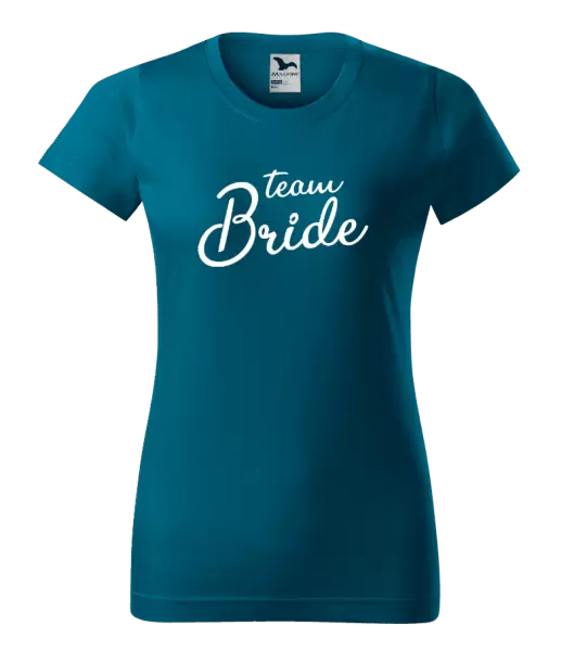Dámské tričko Team bride - nápis