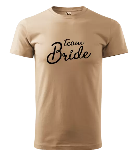 Pánské tričko Team bride - nápis