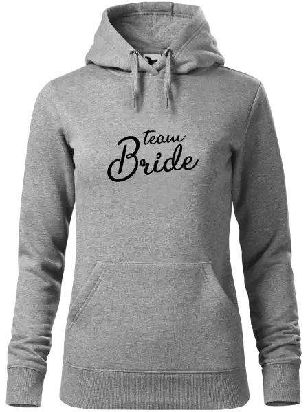 Dámska mikina Team bride - nápis