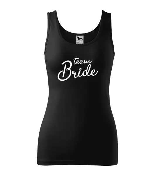 Dámské tílko Team bride - nápis