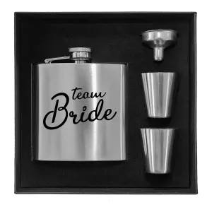 Placatka v krabičce Team bride - nápis