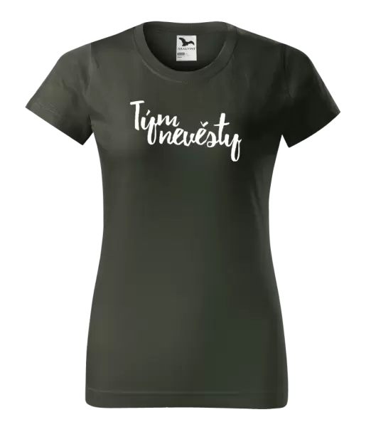 Dámské tričko Tým nevěsty - nápis 2