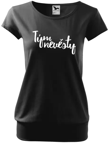 Dámské tričko Tým nevěsty - nápis 2