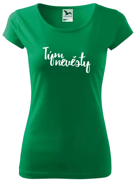 Dámské tričko Tým nevěsty - nápis 2