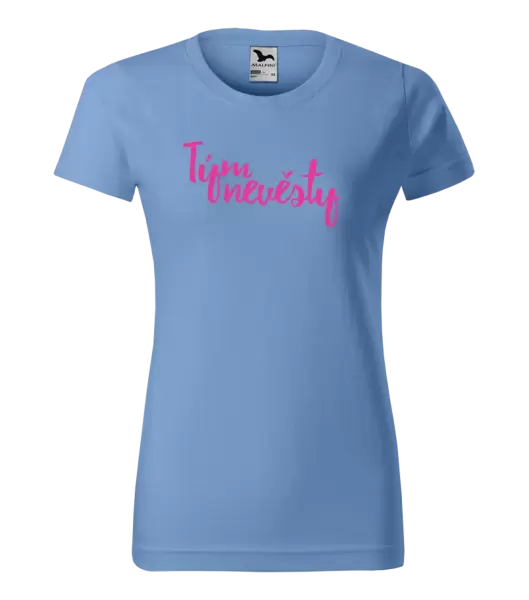 Dámské tričko Tým nevěsty - nápis 2