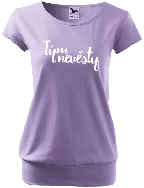 Dámské tričko Tým nevěsty - nápis 2