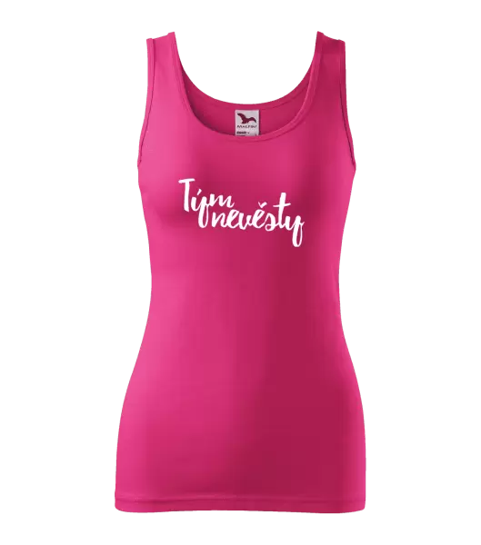 Dámské tílko Tým nevěsty - nápis 2