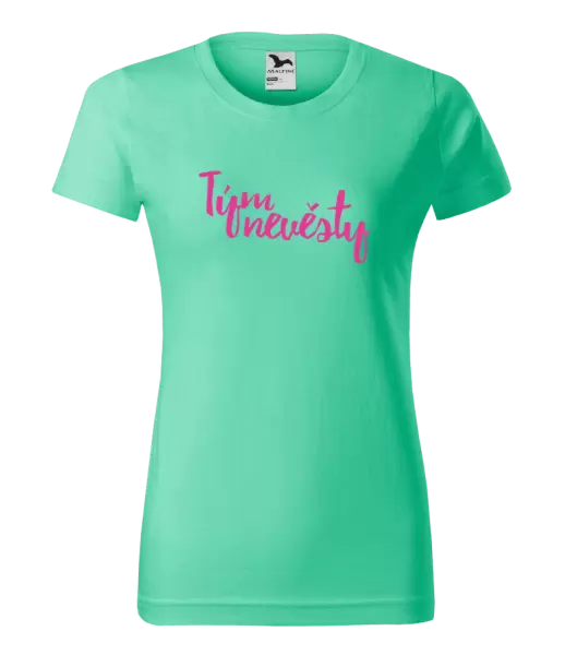 Dámské tričko Tým nevěsty - nápis 2