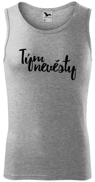 Pánské tílko Tým nevěsty - nápis 2