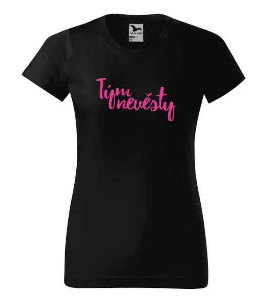Dámské tričko Tým nevěsty - nápis 2