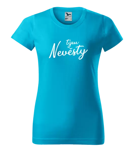 Dámské tričko Tým nevěsty - nápis