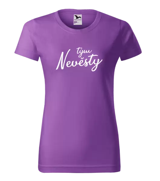 Dámské tričko Tým nevěsty - nápis