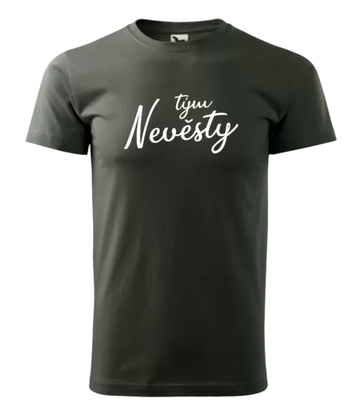 Pánské tričko Tým nevěsty - nápis