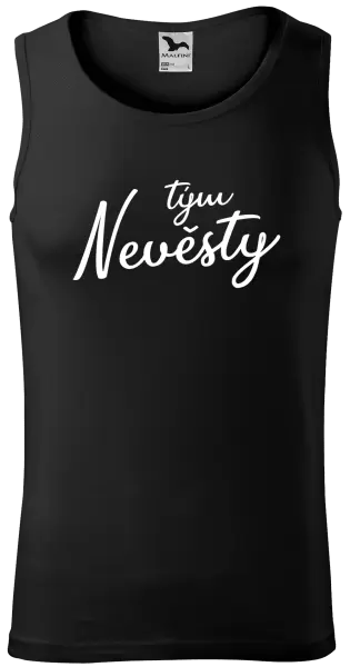 Pánské tílko Tým nevěsty - nápis