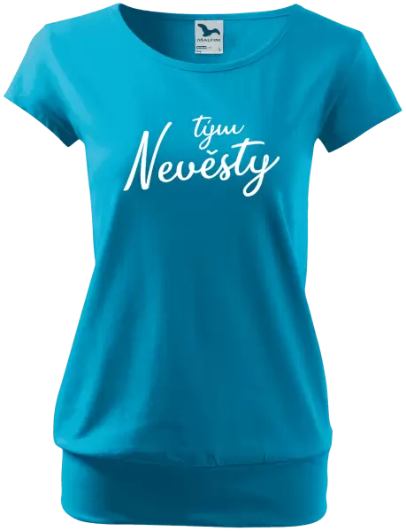 Dámské tričko Tým nevěsty - nápis