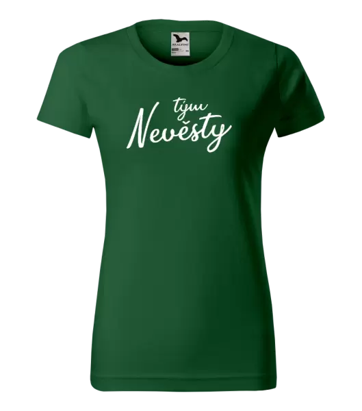 Dámské tričko Tým nevěsty - nápis