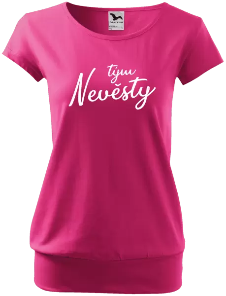Dámské tričko Tým nevěsty - nápis