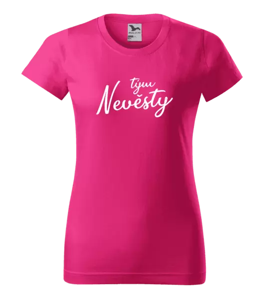 Dámské tričko Tým nevěsty - nápis