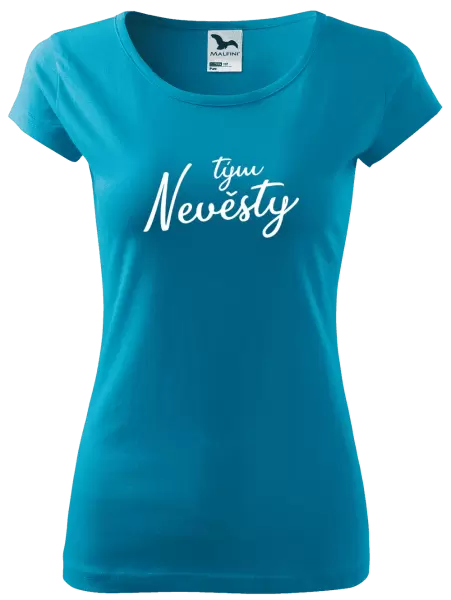 Dámské tričko Tým nevěsty - nápis