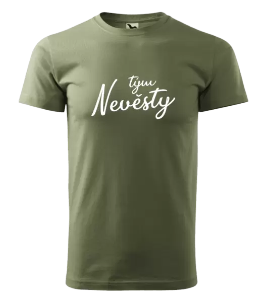 Pánské tričko Tým nevěsty - nápis