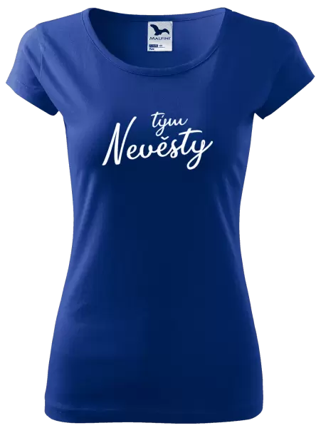 Dámské tričko Tým nevěsty - nápis