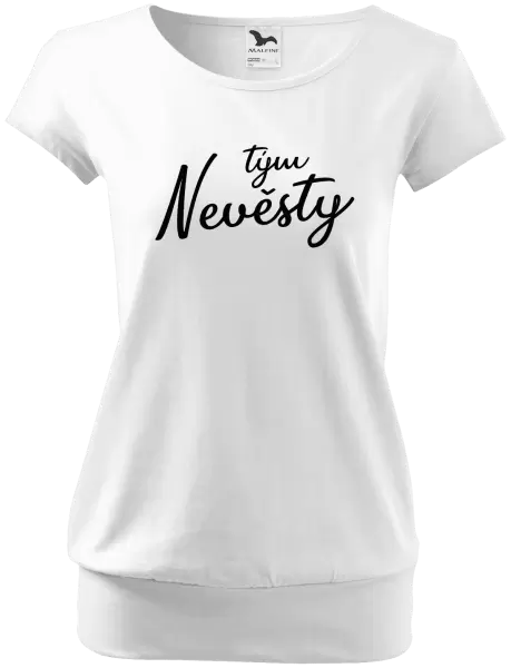 Dámské tričko Tým nevěsty - nápis