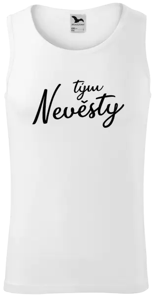 Pánské tílko Tým nevěsty - nápis