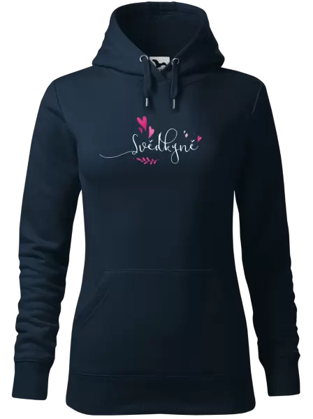 Dámská mikina Svědkyně - srdíčka a lístečky