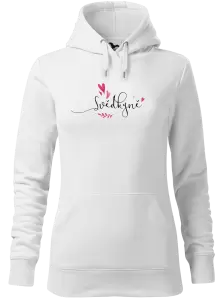 Dámská mikina Svědkyně - srdíčka a lístečky