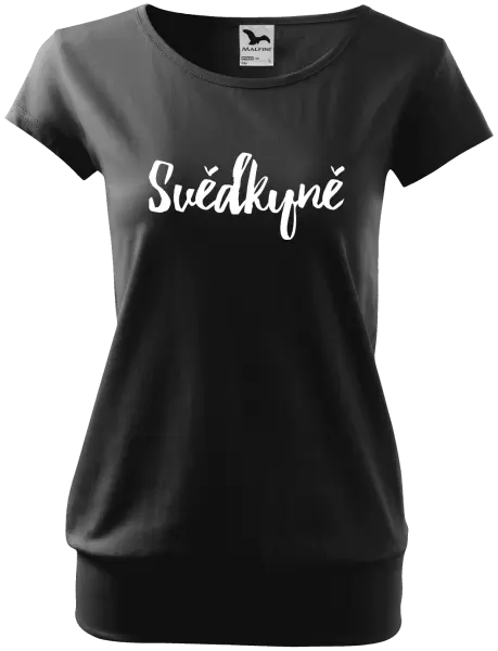 Dámské tričko Svědkyně - nápis 2