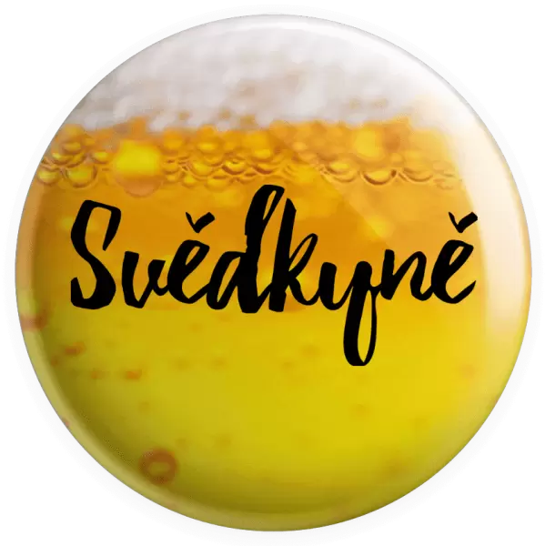 Placka Svědkyně - nápis 2