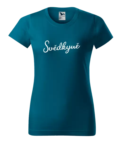 Dámské tričko Svědkyně - nápis