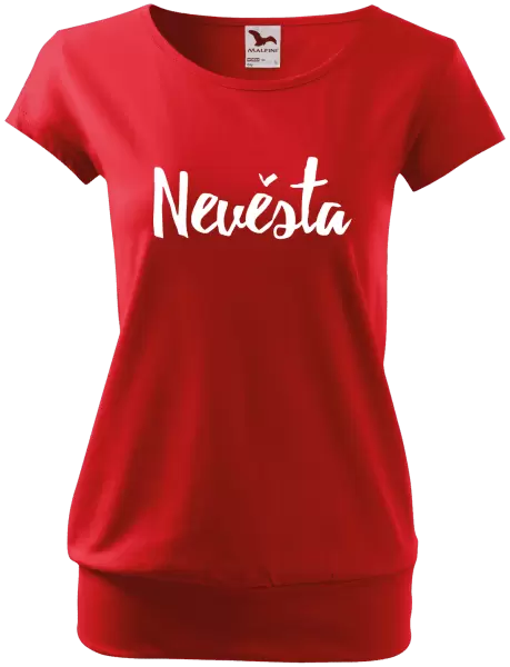 Dámské tričko Nevěsta - nápis 2