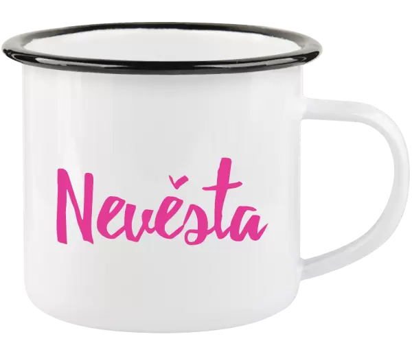 Plecháček Nevěsta - nápis 2