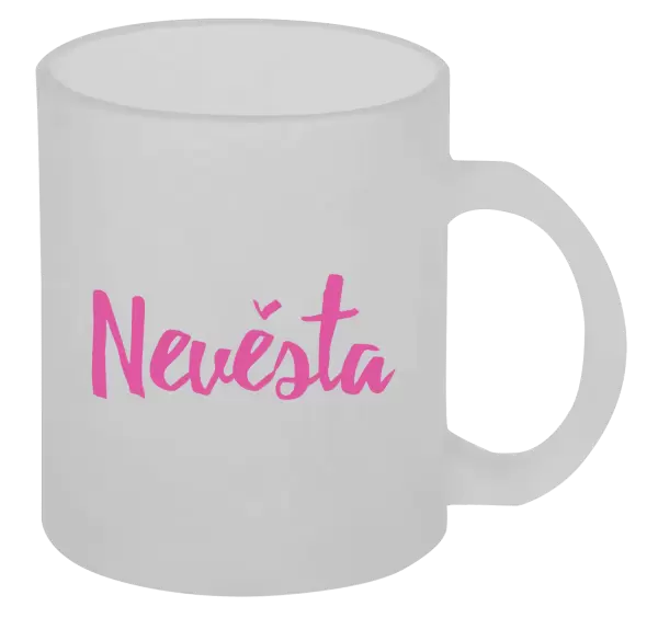 Hrnek Nevěsta - nápis 2