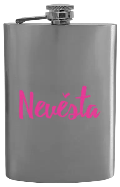 Placatka Nevěsta - nápis 2