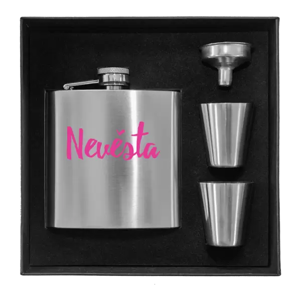 Placatka v krabičce Nevěsta - nápis 2